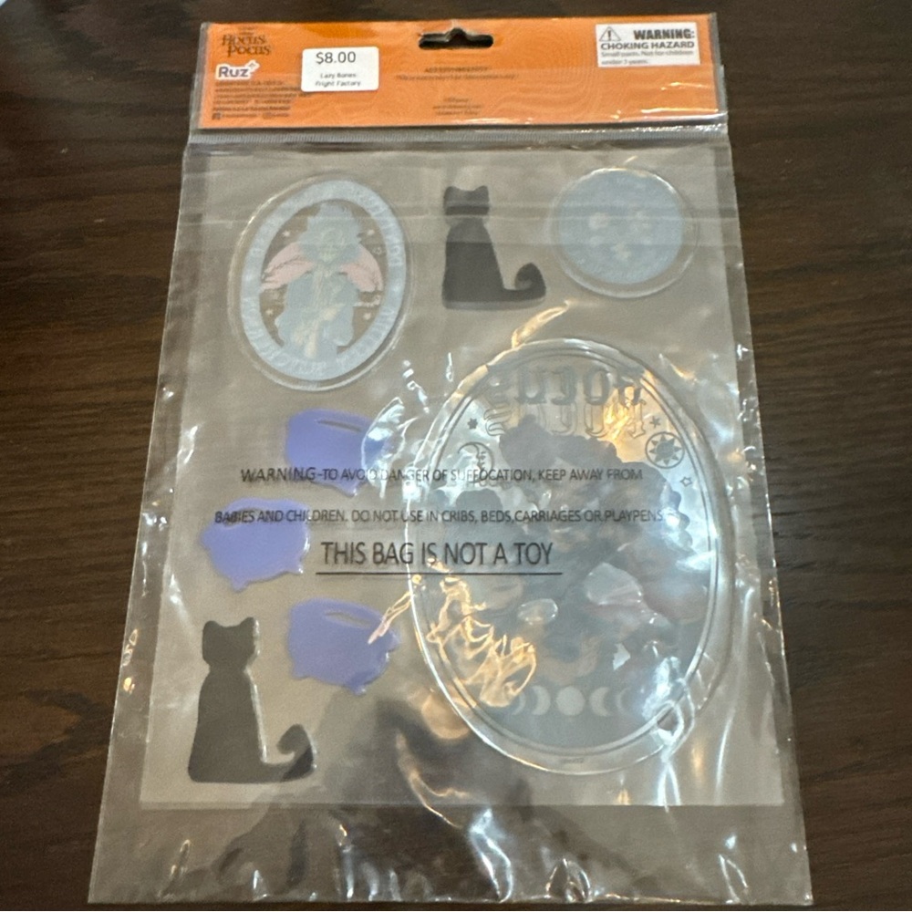 NEW Disney Hocus Pocus Halloween Gel Window Clings Witch Decor - Picture 3 of 3